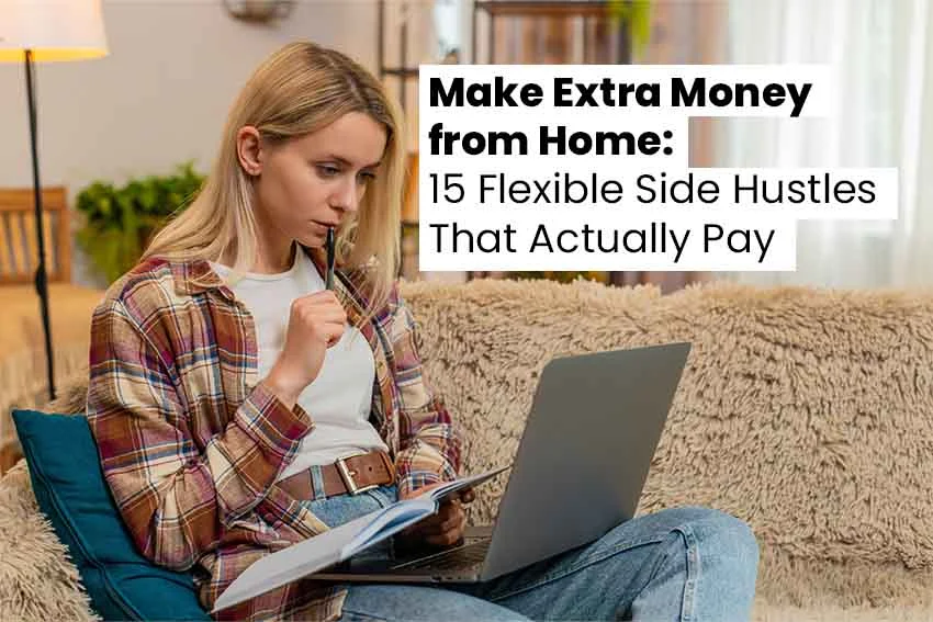 Make Extra Money from Home: 15 Flexible Side Hustles That Actually Pay